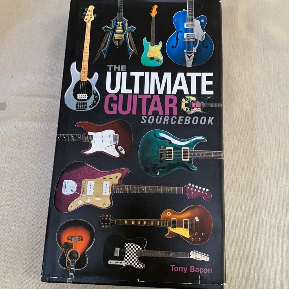 NWOT The Ultimate Guitar Sourcebook by Tony Bacon Hardcover